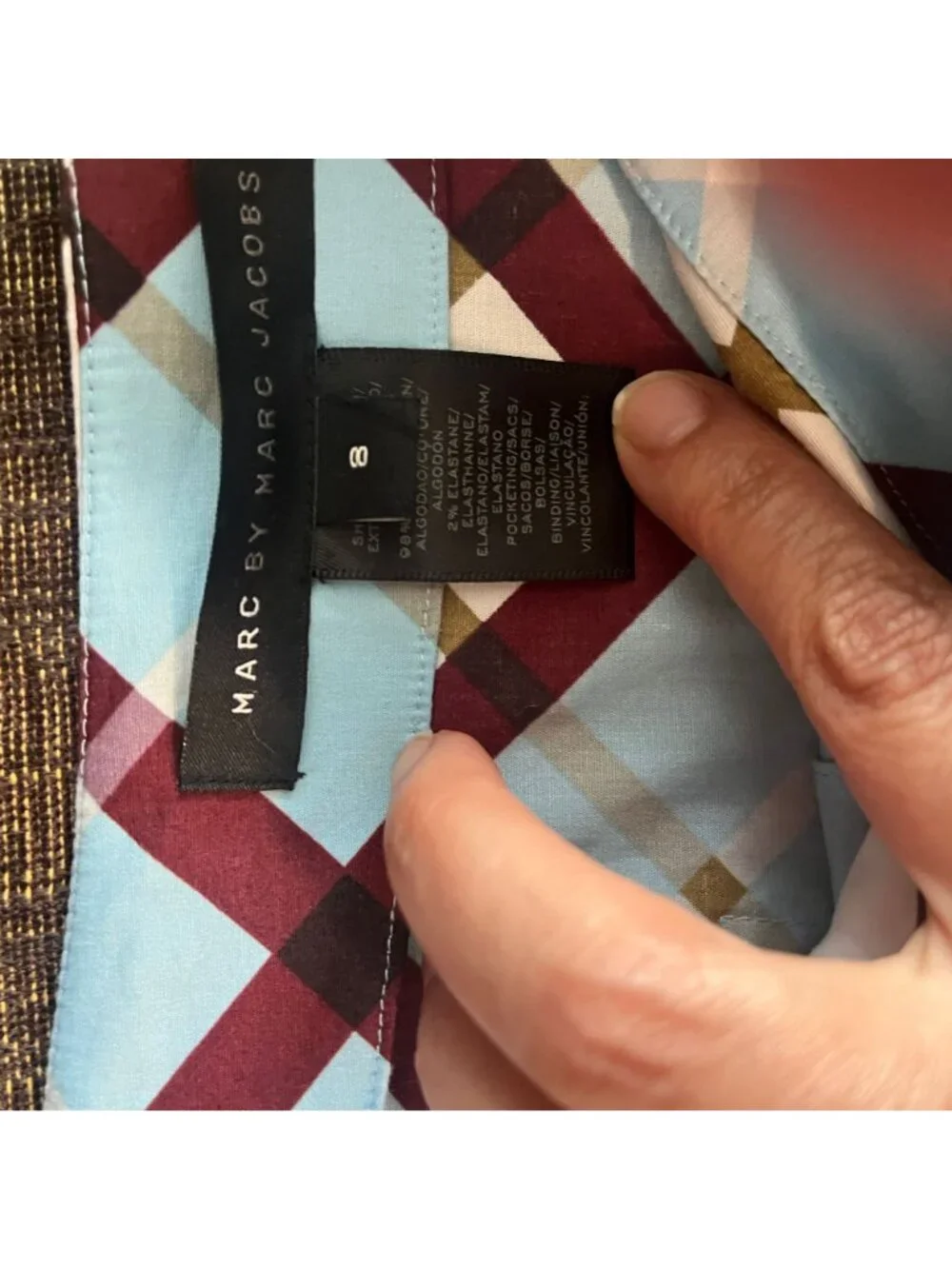 Marc by Marc Jacobs Schoolgirl‎ Plaid Pleated Mini Size 8